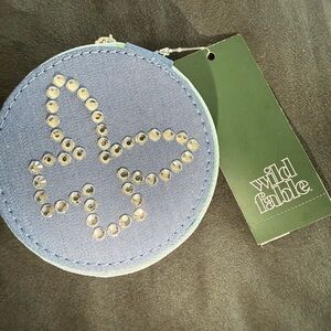 Wild Fable Denim Blue Butterfly Jewelry Holder